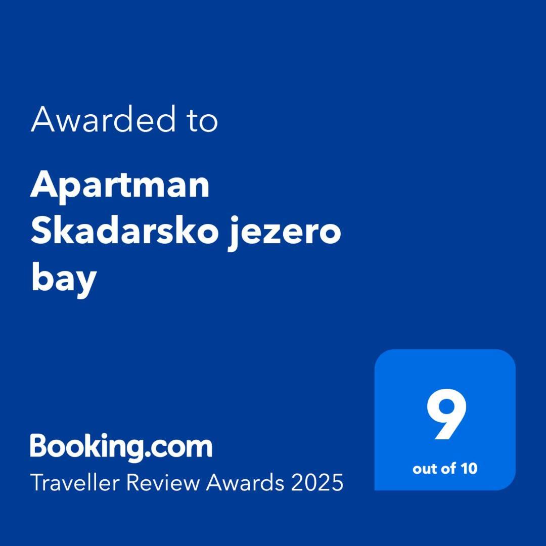 Apartman Skadarsko Jezero Bay Vranjina Екстериор снимка